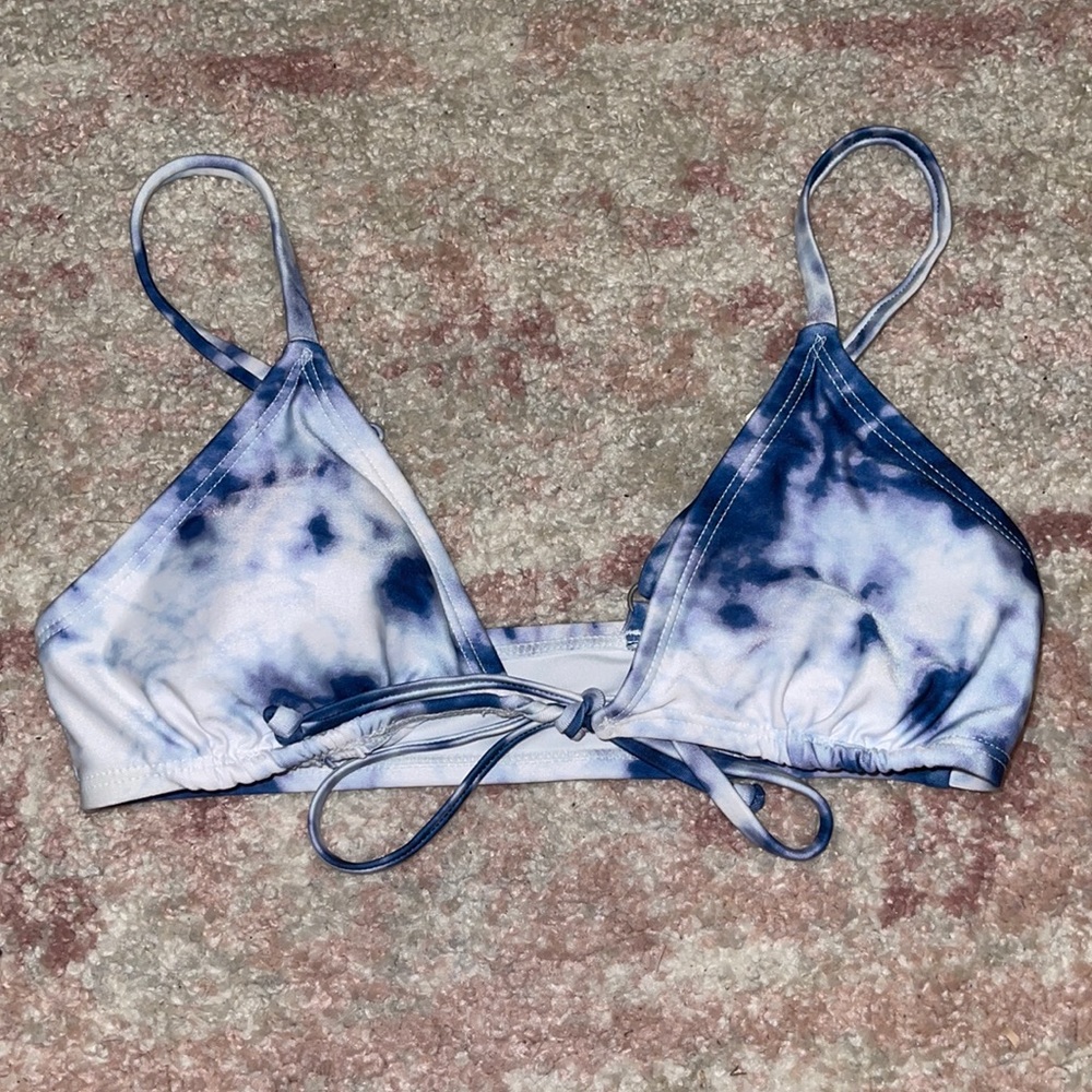 Tie-dye Swim Top